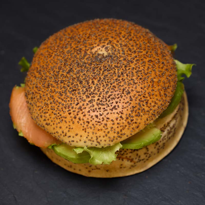 Le burger de la boulangerie pâtisserie Carton à Paris