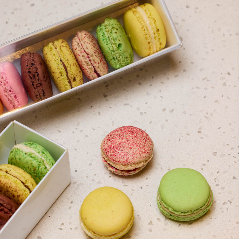 Des macarons de la boulangerie pâtisserie Carton à Paris